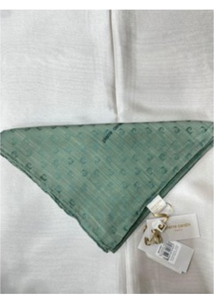 Logolu Ipek Koton Jakar Eşarp - 8933984-955