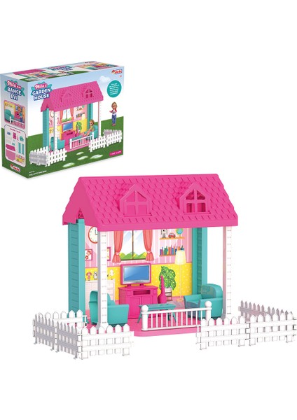 Mila'nın Bahçe Evi - Aksesuarlı Bebek Oyun Evi | 3+ Yaş Eğitici Rol Oyuncak fırsatları