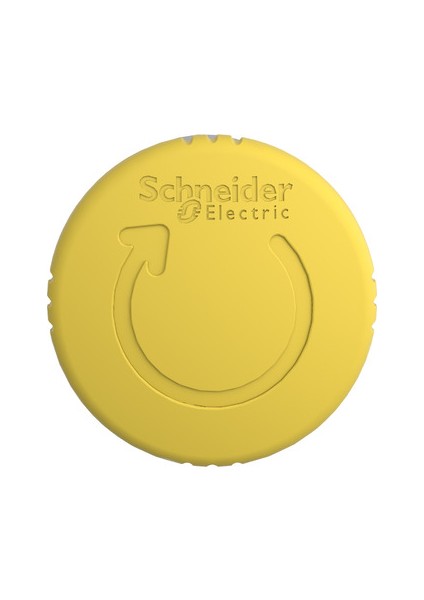 Sarı Acil Stop Buton Kafalığı Schneider Electric ZB4BS55