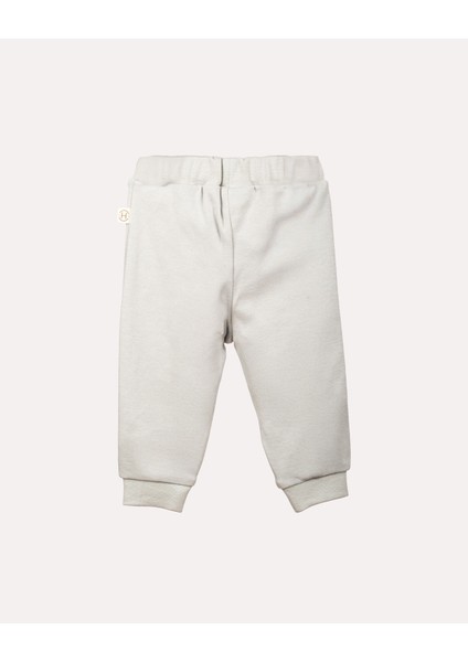 %100 Organik Pamuk Gots Sertifikalı Cepli Teddy Desenli Bebek & Yenidoğan Pantolon - Mint fiyatları
