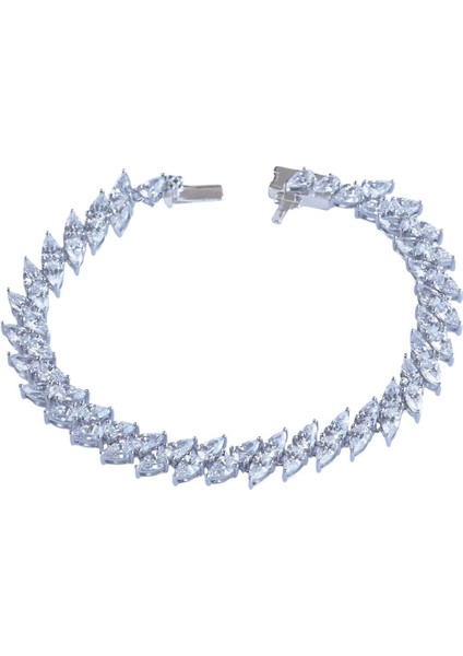 Icecut Taşlı Damla Gümüş Bileklik indirimleri