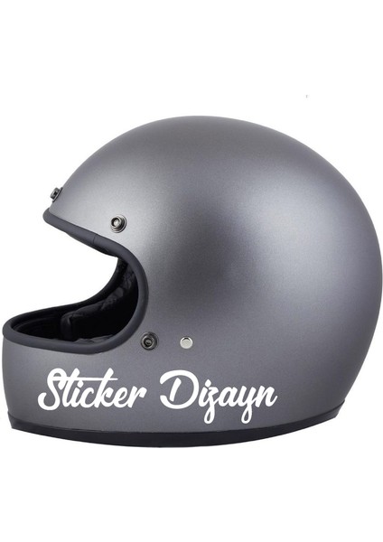 Isim Soyisim Sticker - Kişisel Yazı Sticker - 2 Adet Kişisel Ürün Ad Soyad Sticker Araba Oto Motosiklet Karavan Sticker 00121 fırsatları