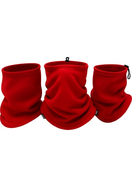 Unisex Çocuk Polar Bağcıklı Bere & Boyunluk Standart 6-12 Yaş 1 Adet modelleri