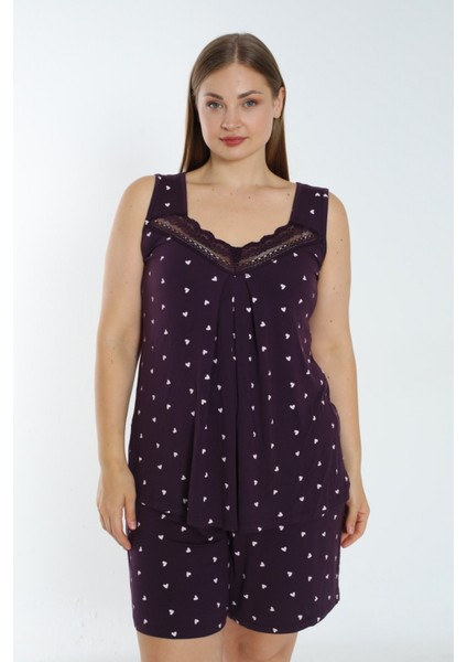 Kadın Askılı Dantel Detaylı Esnek Viskon Alt Üst Gecelik Takımı fiyatları