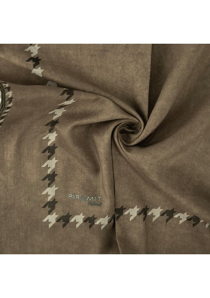 Naturel Eşarp | Kaz Ayağı Çerçeve fiyatları