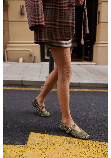 Gallo Kadın Bej Gercek Deri Suet Komple Taş Babet indirimleri