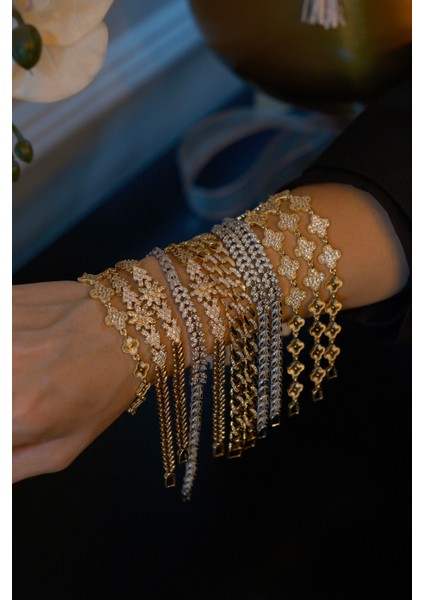 Gold Zincir Vip Özel Seri Bileklik modelleri