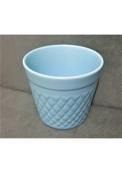 Baklava Dilim Desenli 13cm Saksı Silikon Kalıp K-656 modelleri