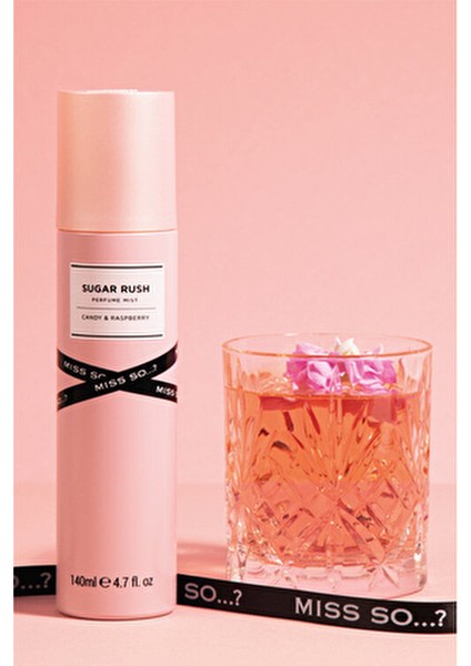 Miss So…? Sugar Rush Vücut Spreyi Şeker ve Ahududu Aromalı 140 ml Vegan Ürün indirimleri