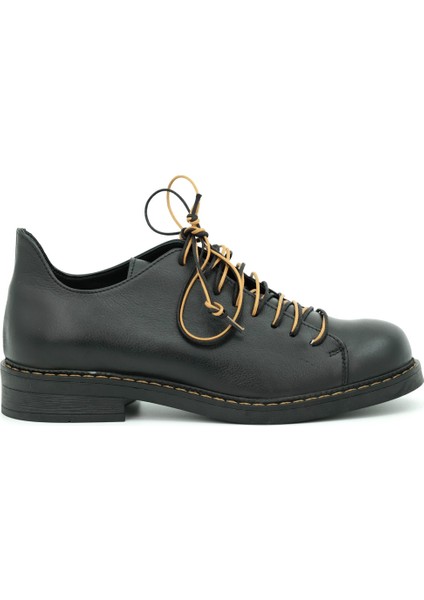 Hakiki Deri Casual Kadın Ayakkabı Kauçuk Taban - ZS7310