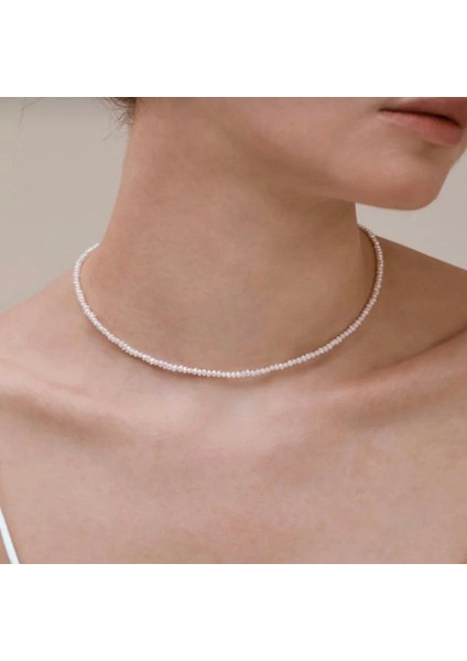 Sertifikalı Gerçek Kum Inci Kolye