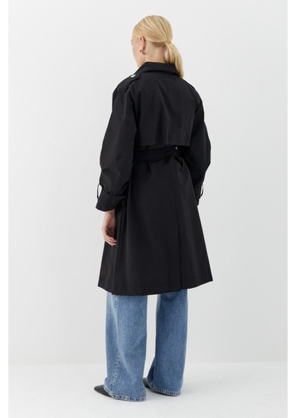 Kemerli Cepli Trenç Siyah indirimleri