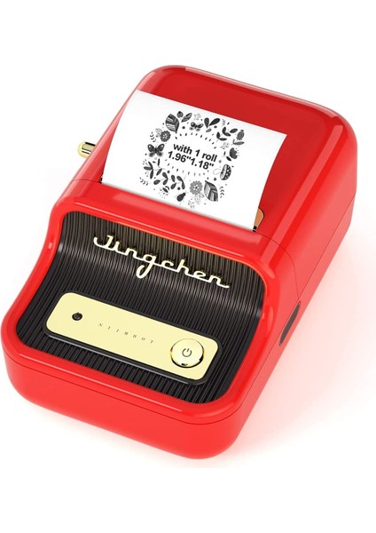 Nıımbot B21S Thermal Label Printer (Red) fırsatları