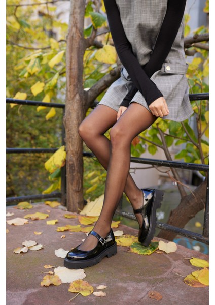 Merlo Kadın Bordo Rugan Deri Loafer Ayakkabi