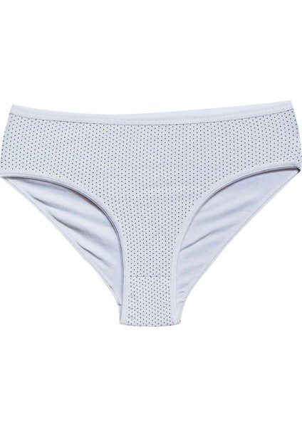 Pamuklu Geniş Kenarlı Likralı Desenli Bato Kadın Külot 5'li Paket Set 1 modelleri