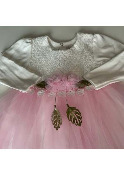 410743 Kız Çocuk Prenses Tüllü Çiçekli Elbise fiyatları