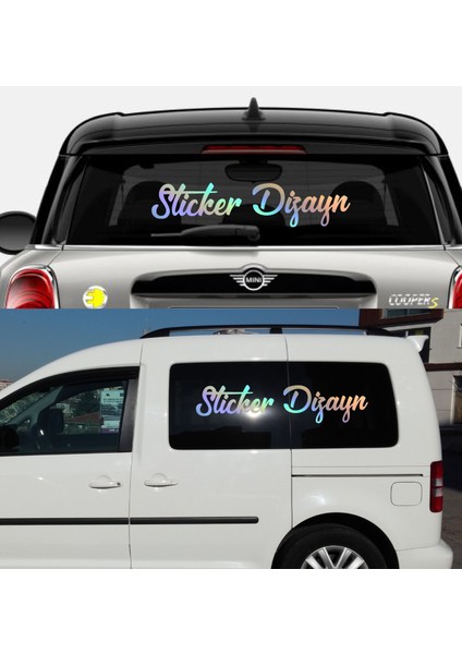 Isim Soyisim Sticker - Kişisel Yazı Sticker - 2 Adet Kişisel Ürün Ad Soyad Sticker Araba Oto Motosiklet Karavan Sticker 00121 fiyatları
