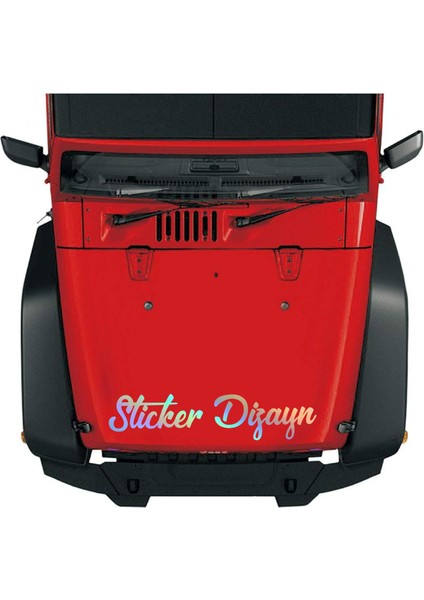 Isim Soyisim Sticker - Kişisel Yazı Sticker - 2 Adet Kişisel Ürün Ad Soyad Sticker Araba Oto Motosiklet Karavan Sticker 00121