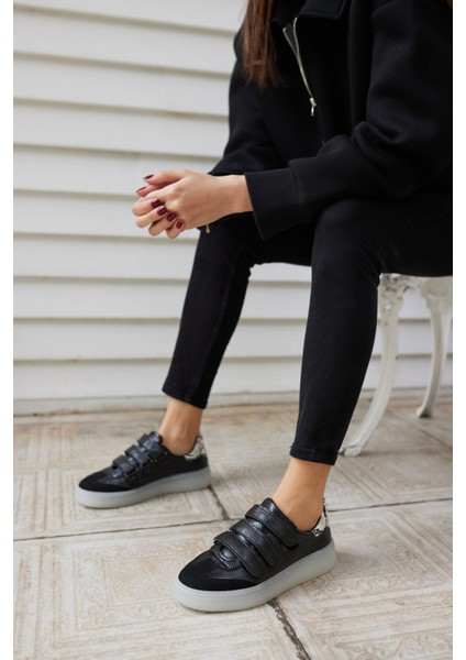 Celso Kadın Leopar Cırtlı Kırmızı Detay Sneaker fiyatları