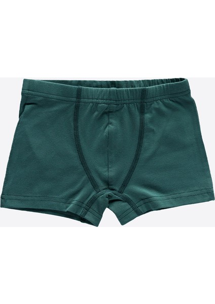 Erkek Çocuk 8'li Pamuk Elastan Boxer 8M209