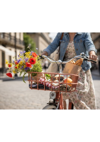 Juliet V - 28 Jant 17'' 43CM (Xs - S) Kadro Şehir Bisikleti - Mat Kiremit / Krom Krem modelleri