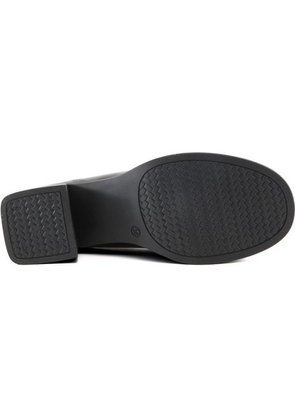 Miss Park Moda 386 K1453 Loafer Siyah Rugan Kadın Günlük Ayakkabı modelleri