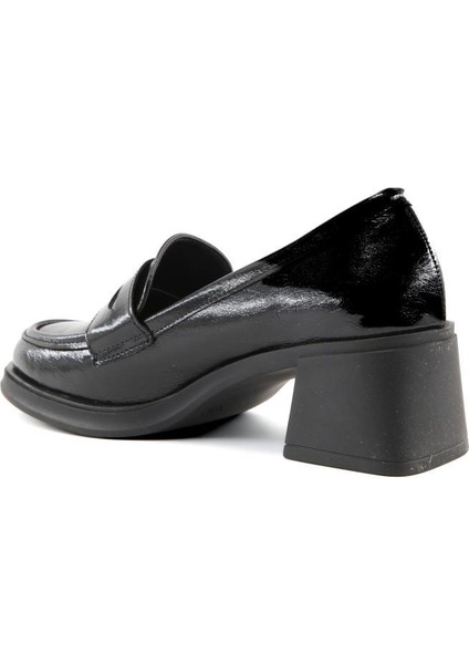 Miss Park Moda 386 K1453 Loafer Siyah Rugan Kadın Günlük Ayakkabı fırsatları