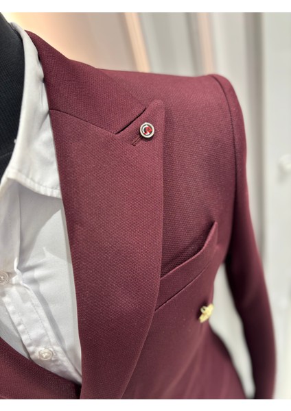 Erkek Kruvaze Slim Fit Blazer Ceket modelleri