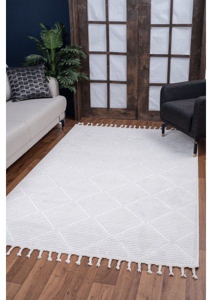 Nevada Koleksiyonu mt Modern Ince Oturma Odası ve Salon Halısı 8180A-K