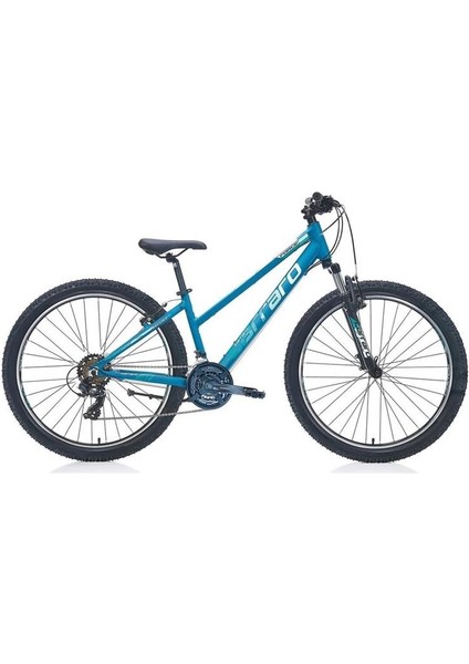 Force 601 Kadın Dağ Bisikleti 380H V 26 Jant 21 Vites Mat Turkuaz Beyaz