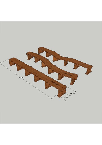 Ahşap Denge Platformu (Denge Tahtası)