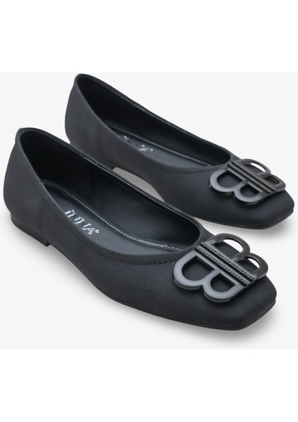Caressa Kadın Tokalı Babet Siyah fiyatları