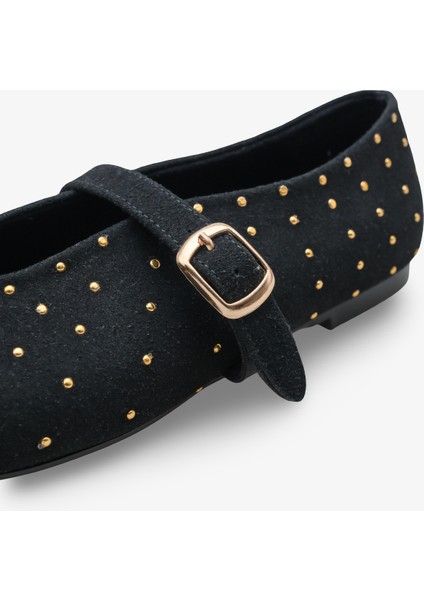 Doera Kadın Babet Siyah Nubuk modelleri