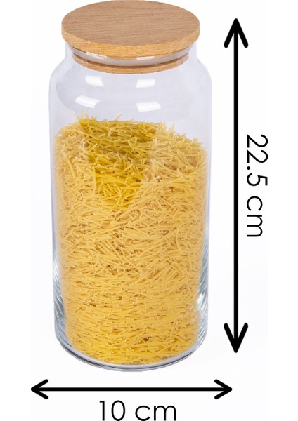 12'li Vakum Kapaklı Cam Kavanoz Erzak Kabı 1400 ml 111 Adet Etiket Hediyelii fiyatları