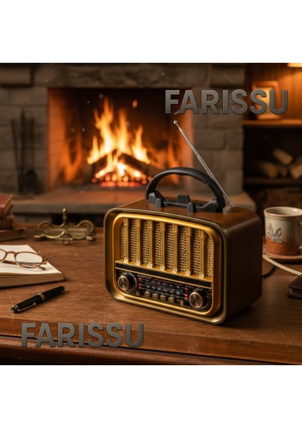 Everton RT-676 Retro Görünümlü 3 Band Fm/am/sw Radyo, Bluetooth Hoparlör ve Fenerli Klasik Tasarım fiyatları