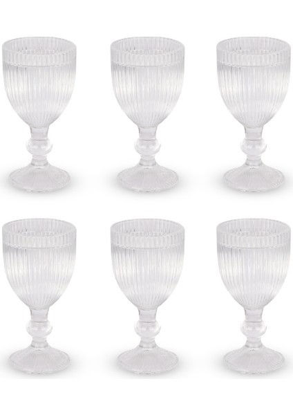 6 Kişilik Ayaklı Kahve Yanı Bardak Kristal Kesme Cam Tombul modelleri