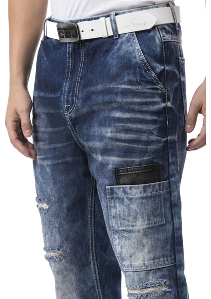 CD907 Baggy Tarzında Kargo Pantolon - Işlevsellik ve Konforla Şehir Stili fırsatları