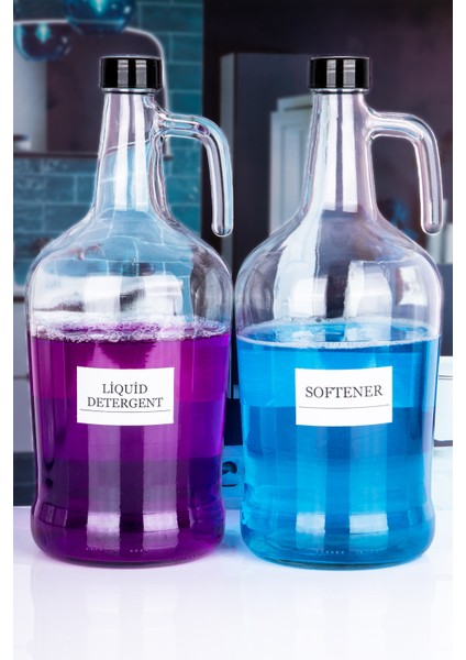 Dekoratif Galon Deterjan Şişesi 3lt Galon Yumuşatıcı Şişesi 3lt (Ing) modelleri