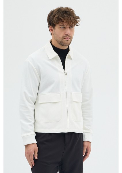 Erkek Triko Örme Fermuarlı Bol Kesim Boxy Fit Ceket Gömlek Overshirt fiyatları