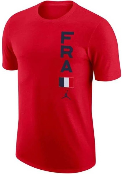 France Dri Fit Team Short-Sleeve Tee Erkek Tişört