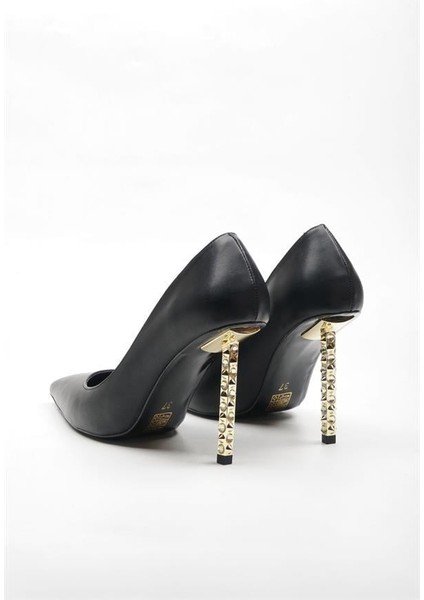 155044 Diken Topuklu Klasik Ayakkabı Siyah modelleri