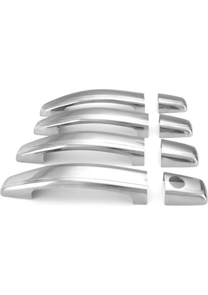 Opel Astra H Krom Kapı Kolu 2004-2010 Arası 4 Kapı 8 Parça Paslanmazeçlik
