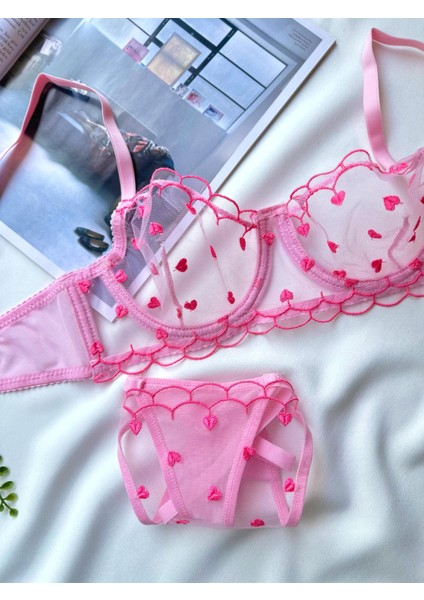 Valentina Kadın Dantelli Tanga Külotlu Sütyen Takım fırsatları