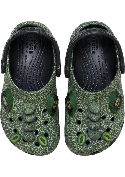 211372 Classic Iam Scary Dino Clog T Siyah Çocuk Terlik modelleri