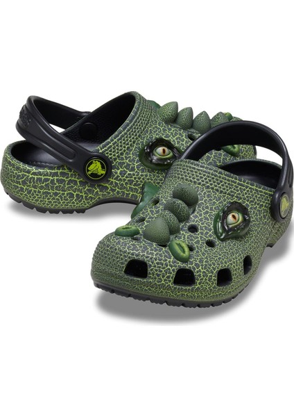 211372 Classic Iam Scary Dino Clog T Siyah Çocuk Terlik fırsatları