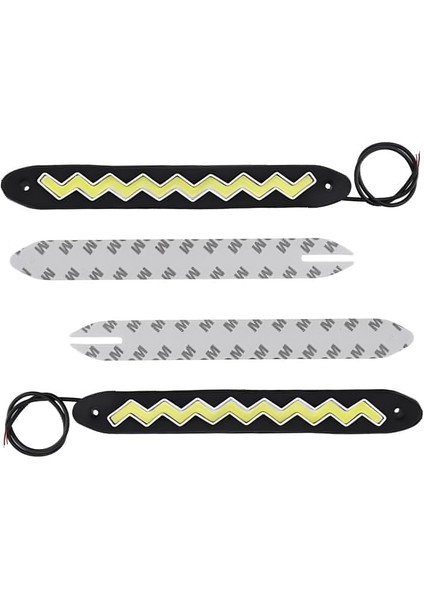 Zigzag Şerit Gündüz Ledi Farı Su Geçirmez Beyaz Işık fırsatları