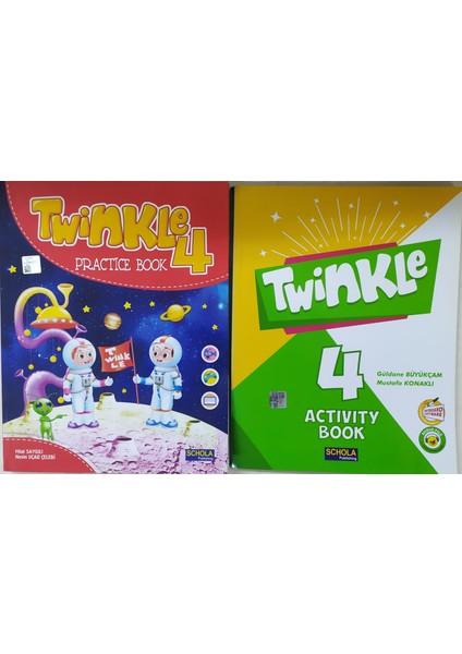 Schola Publishing Yayıncılık Schola Publıshıng 4.sınıf Twınkle Englısh Pratice Book+Avctıvıty Book