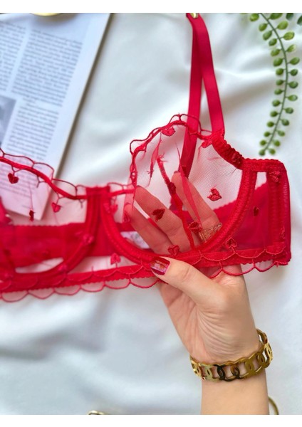 Valentina Kadın Dantelli Tanga Külotlu Sütyen Takım fiyatları