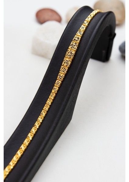 22 Ayar Kadın Altın Bileklik B231902 modelleri