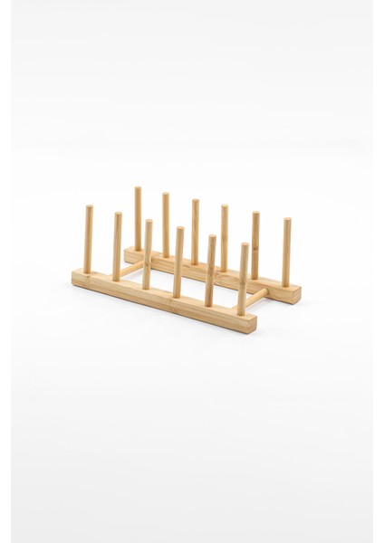 Bambu 6'lı Tabaklık - 25 cm